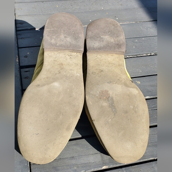 Green Suede Shoes mens 10.5 - Picture 5 of 5